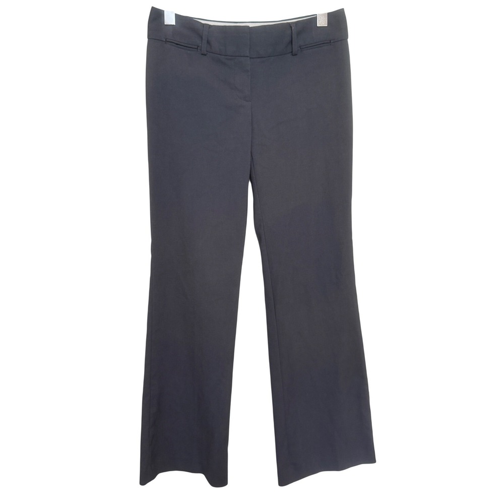 LOFT Marisa Fit‎ Straight Leg Dress Pants Charcoal Gray Women Size 2